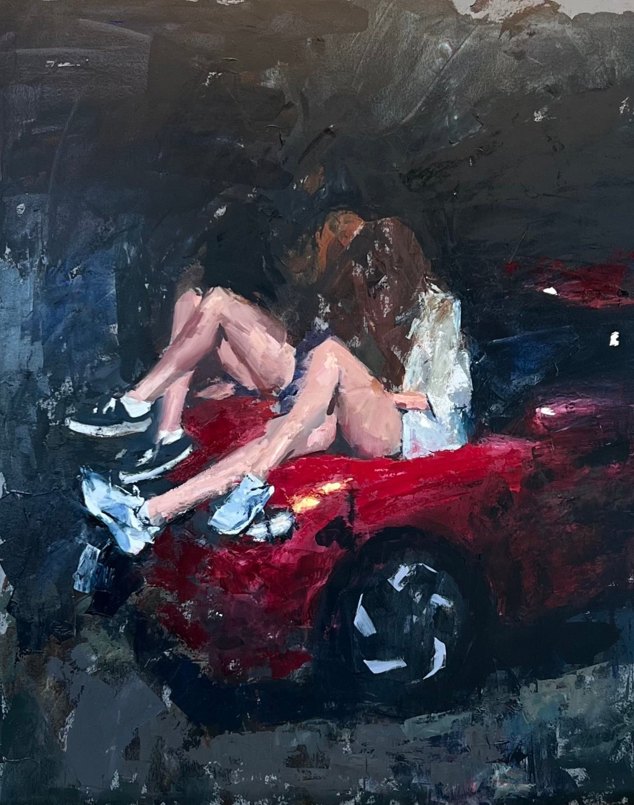 Red_Car_mark_tennant_contemporarypaintings